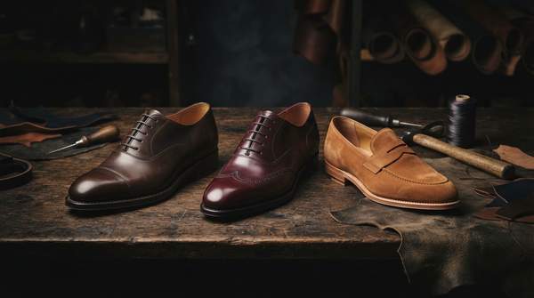 Editorial illustration for Goodyear Welt vs. Blake Stitch vs. Bologna: Choosing Your Ideal Shoe Construction