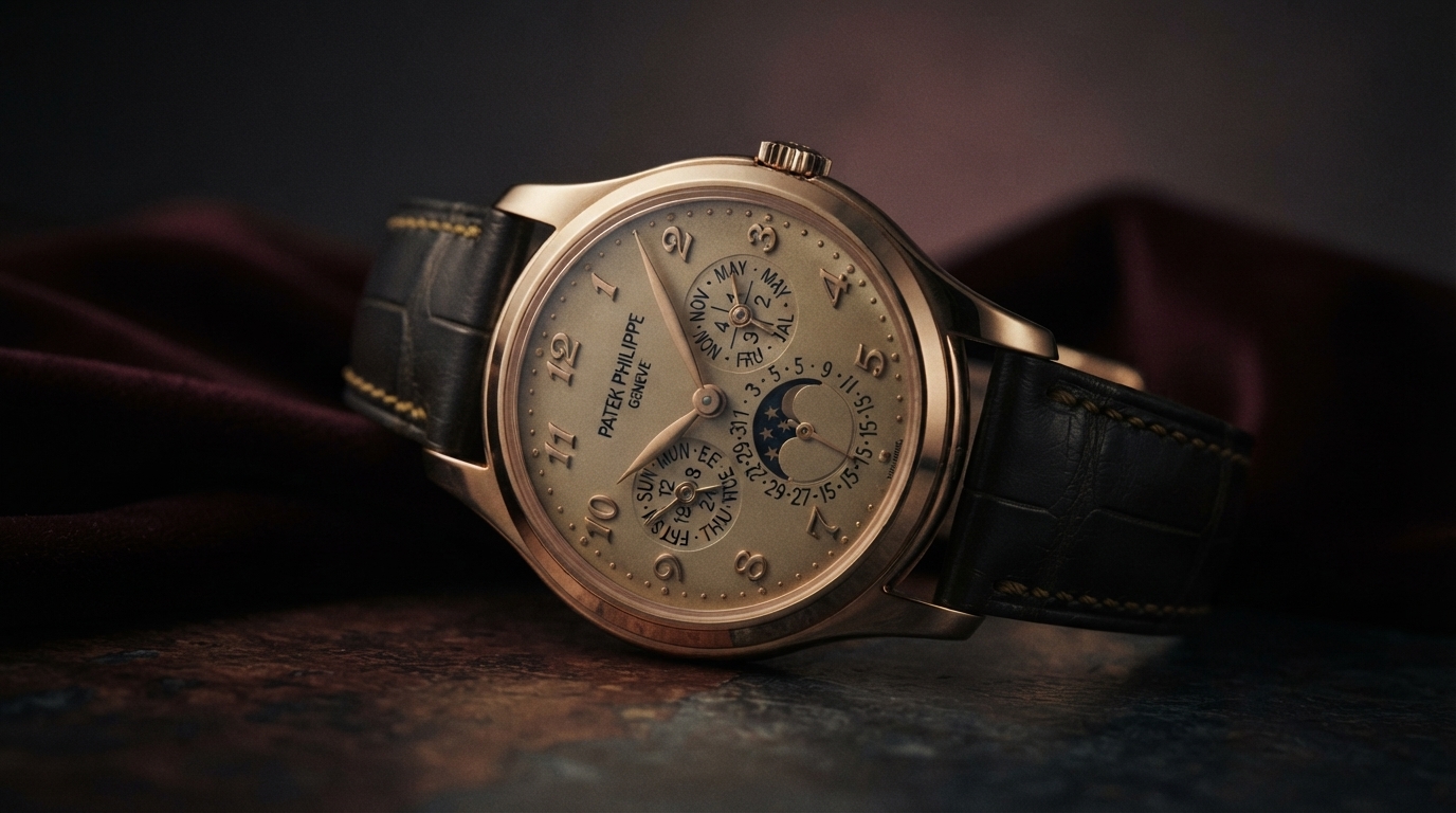 Editorial illustration for Grand Complications Explained: What Makes the Perpetual Calendar, Minute Repeater, and Tourbillon the Pinnacles of Watchmaking