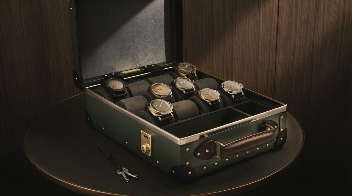 Editorial illustration for Platinum, Tantalum, or Ceramic: Which Luxury Watch Case Material Fits Your Priorities?